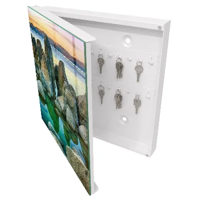 Key box for wall Mountain peace