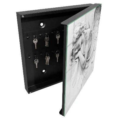 Wall mounted key box Angelic relief