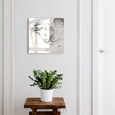Wall mounted key box Angelic relief