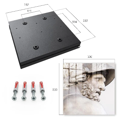 Key box for wall Antique elegance