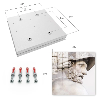 Key box for wall Antique elegance