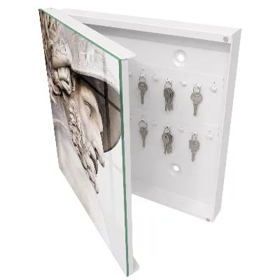 Key box for wall Antique elegance