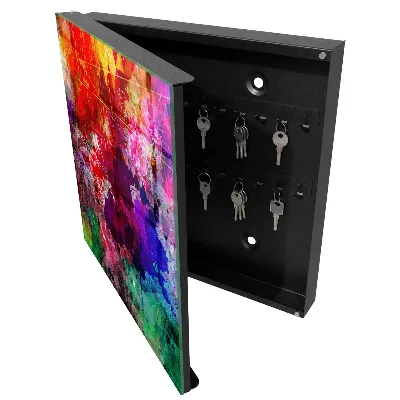 Key cabinet Colorful expression