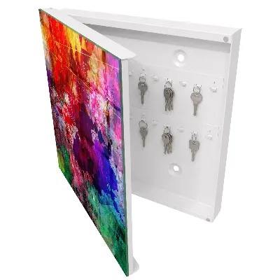 Key cabinet Colorful expression