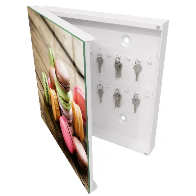 Wall mounted key box Colorful sweets