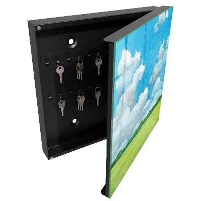 Key box for wall Summer landscape