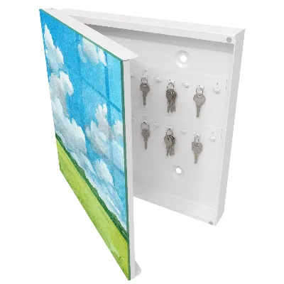 Key box for wall Summer landscape