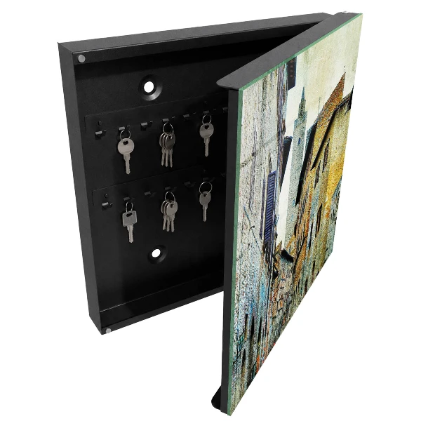 Key cabinet Mediterranean street