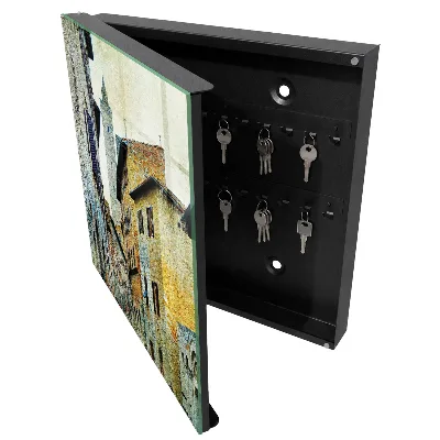 Key cabinet Mediterranean street
