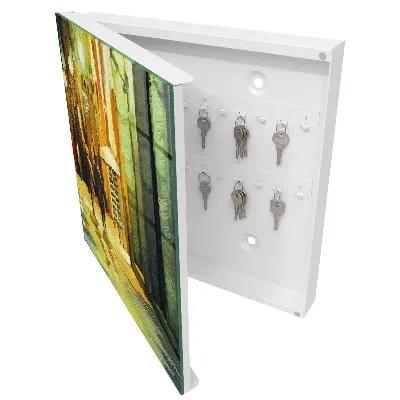 Key box for wall Night city