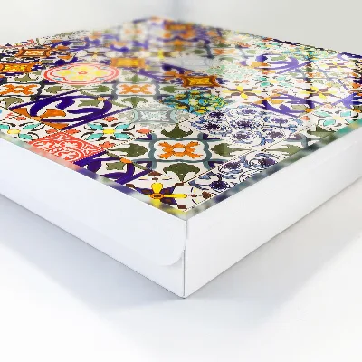 Key box for wall Colorful tiles