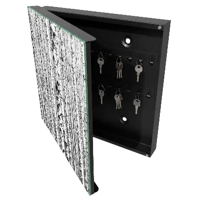 Key cabinet Birch forest