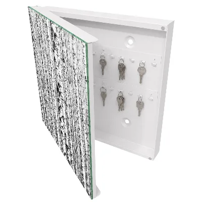 Key cabinet Birch forest