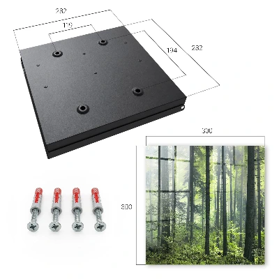 Key box for wall Green forest