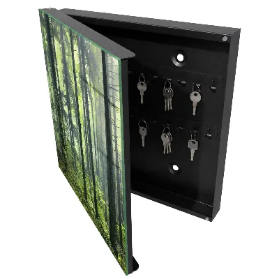 Key box for wall Green forest