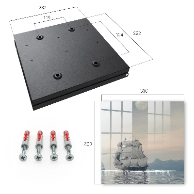 Key box for wall Sea cruise