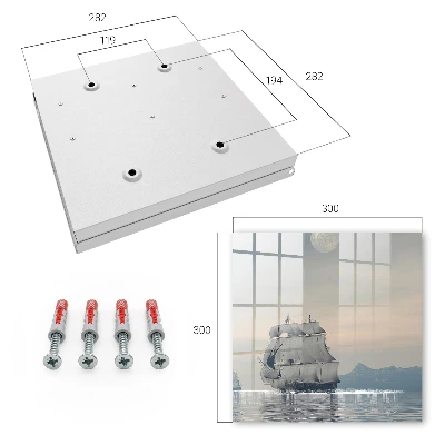 Key box for wall Sea cruise