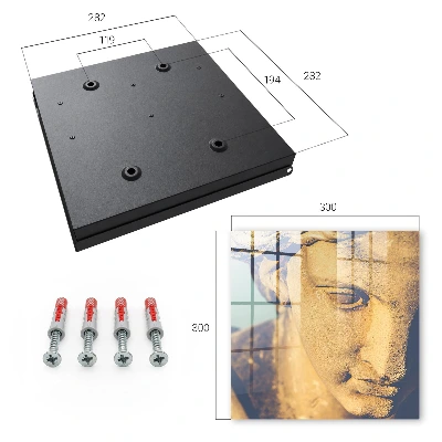 Wall mounted key box Quiet elegance