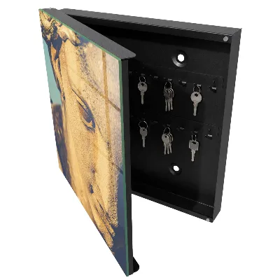 Wall mounted key box Quiet elegance