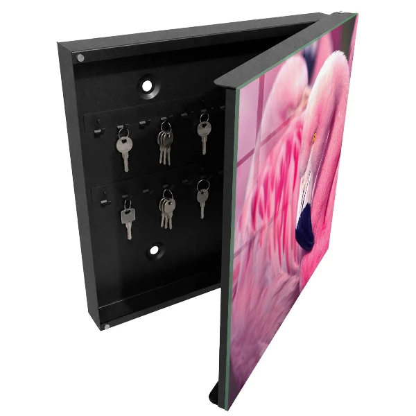 Wall mounted key box Pink beauty
