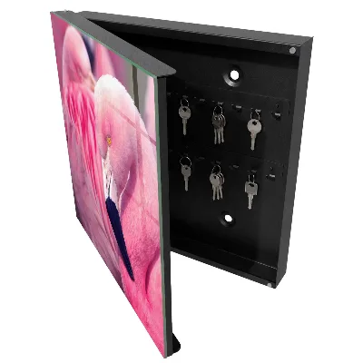 Wall mounted key box Pink beauty
