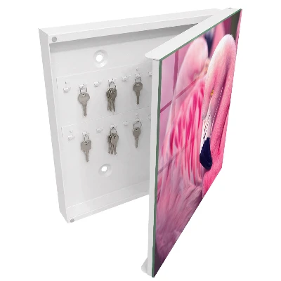 Wall mounted key box Pink beauty