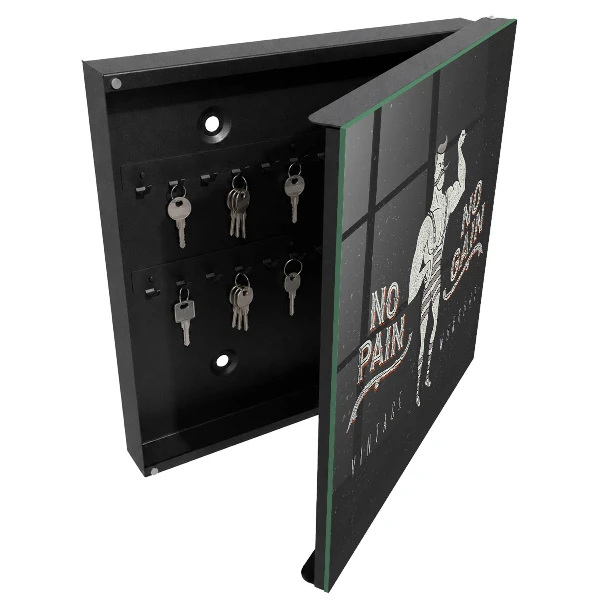 Wall mounted key box Retro strongman