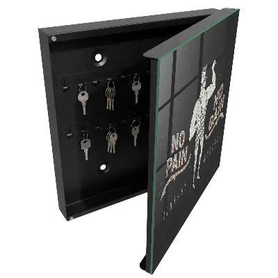 Wall mounted key box Retro strongman