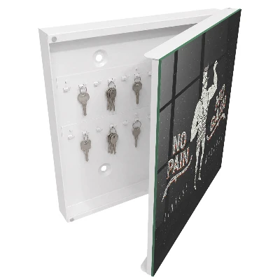 Wall mounted key box Retro strongman