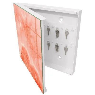 Key box for wall Orange abstraction