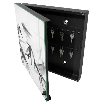 Key box for wall Bamboo nature