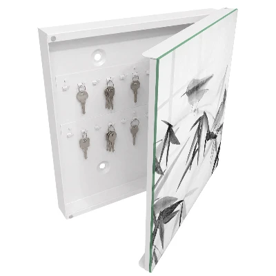 Key box for wall Bamboo nature
