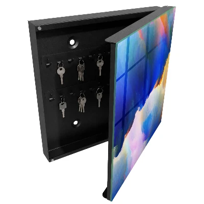 Key cabinet Colorful explosion