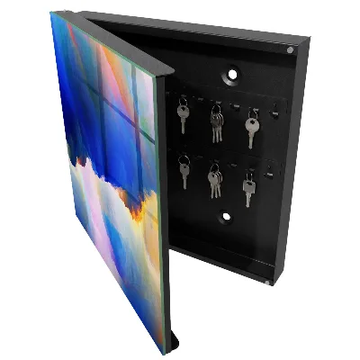 Key cabinet Colorful explosion