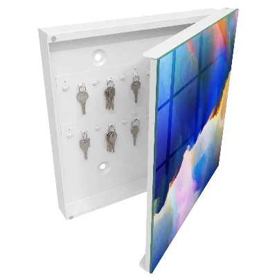 Key cabinet Colorful explosion