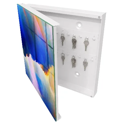 Key cabinet Colorful explosion