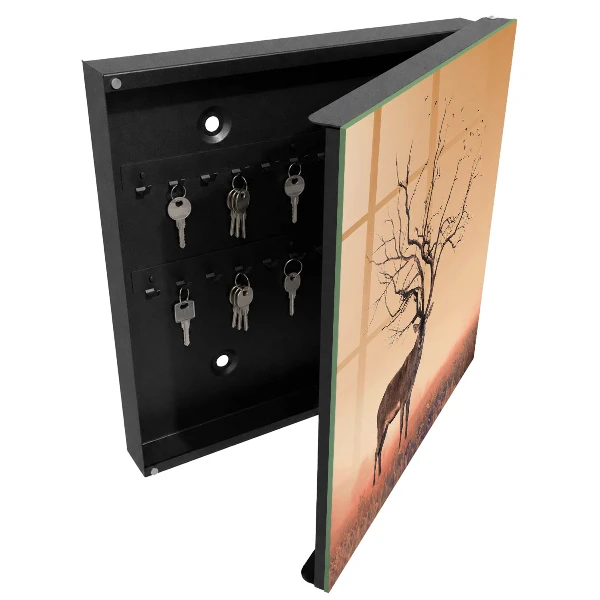 Key box for wall Magical deer