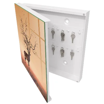 Key box for wall Magical deer