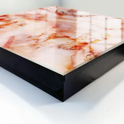 Key cabinet Marbled pattern