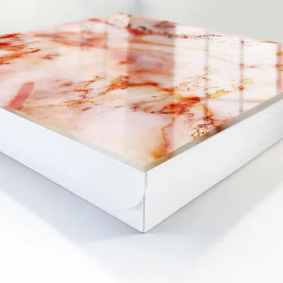 Key cabinet Marbled pattern