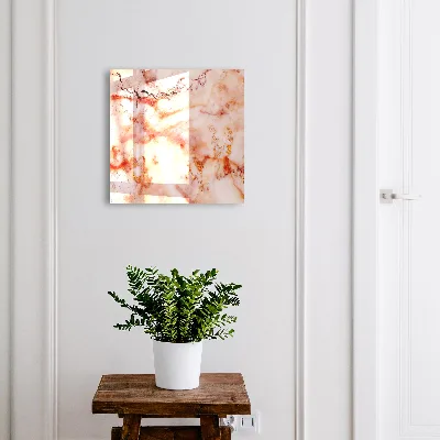 Key cabinet Marbled pattern