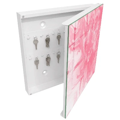 Key cabinet Pink zephyr