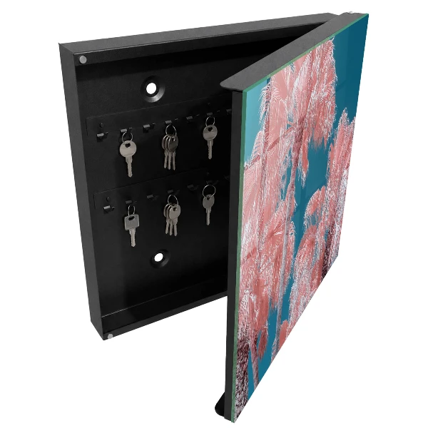 Key box for wall Tropical composition