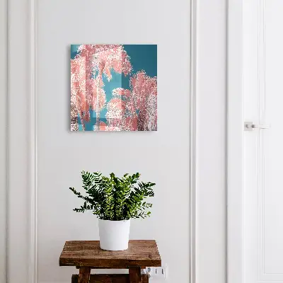Key box for wall Tropical composition