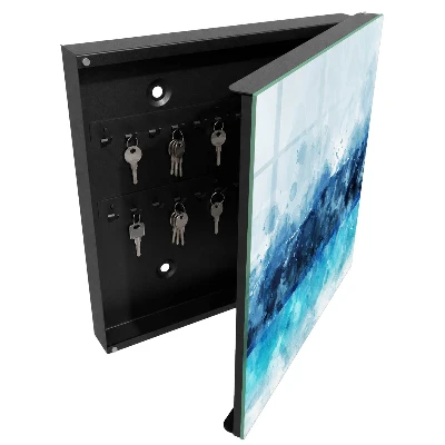 Key cabinet Turquoise landscape