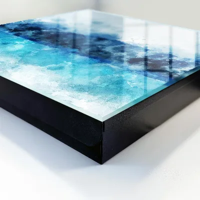 Key cabinet Turquoise landscape