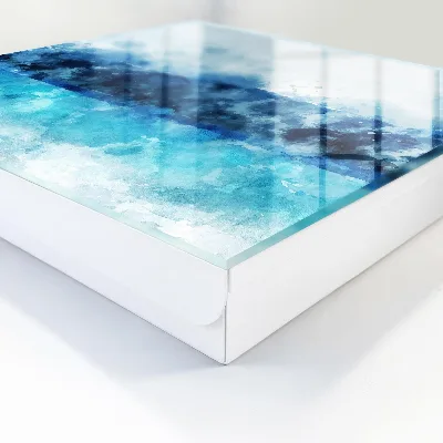 Key cabinet Turquoise landscape
