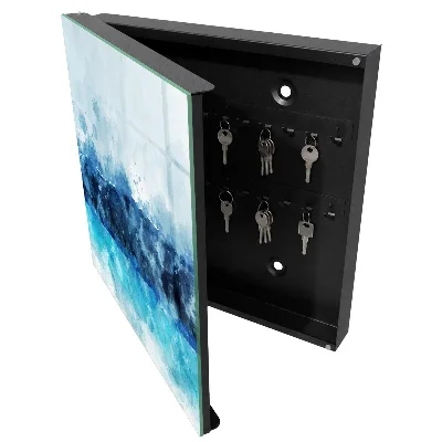 Key cabinet Turquoise landscape
