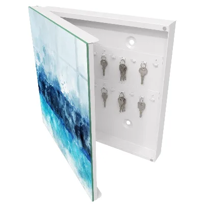 Key cabinet Turquoise landscape