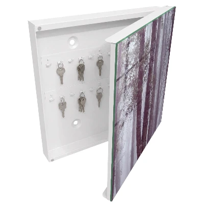 Key box for wall Forest fog